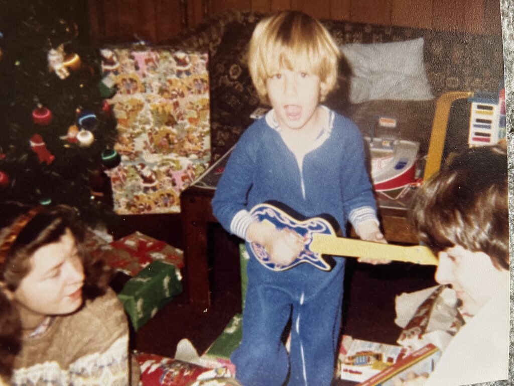 First Gig Casey's Childhood Picture