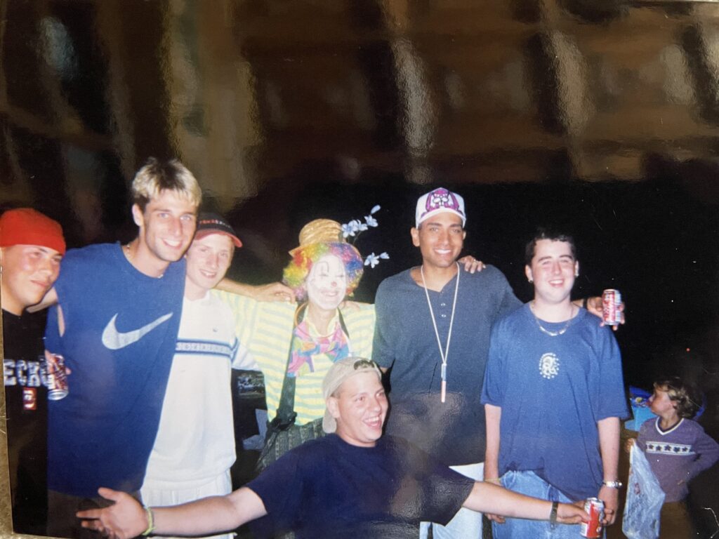 Casey Mahoney with Nike Tshirts